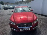 Used Jaguar XF Portfolio 180 HP (132 kW) 2017 Red Sedan