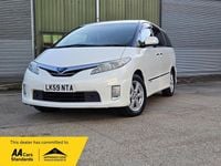 Used Toyota Estima Hybrid 2010 White MPV