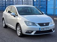 Used Seat Ibiza Ecomotive 75 HP (55 kW) 2013 Silver Hatchback