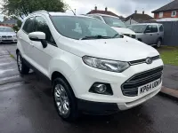 Used Ford Ecosport Titanium 112 HP (82 kW) 2014 White SUV
