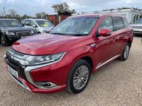 Used Mitsubishi Outlander P-HEV 2018 Red Estate