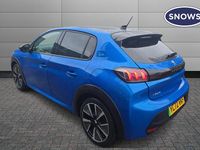 Used Peugeot e-208 Premium 100 kW (136 HP) 2022 Metallic blue Hatchback