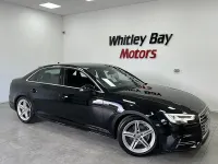Used Audi A4 S-Line 150 HP (110 kW) 2017 Black Sedan