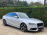 Used Audi A4 Black Edition 136 HP (100 kW) 2011 Silver Sedan