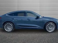 Used Audi Q8 e-tron S-Line 300 kW (408 HP) 2023 Blue SUV