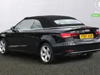 Used Audi A3 Cabriolet Sport 150 HP (110 kW) 2017 Black Cabriolet