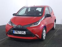 Used Toyota Aygo 69 HP (50 kW) 2017 Red Hatchback