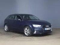 Begagnad Audi A3 Sport 2017 Blå Halvkombi