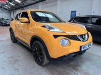 Used Nissan Juke Tekna 2017 Yellow SUV