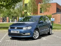 Used VW Polo SE 2014 Blue Hatchback