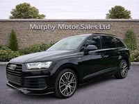 Used Audi Q7 S-Line 218 HP (160 kW) 2018 Black SUV