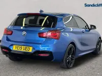 Used BMW 118 M Sport 150 HP (110 kW) 2019 Blue Hatchback