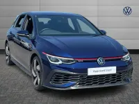 Used VW Golf VIII GTI Clubsport 296 HP (217 kW) 2021 Blue Hatchback