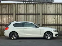 Used BMW 118 Sport Line 2017 White Hatchback
