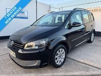 Used VW Touran S 105 HP (77 kW) 2011 Black MPV