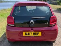 Used Citroën C1 Feel 68 HP (50 kW) 2017 Red Hatchback