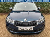 Used Skoda Karoq SE L 109 HP (80 kW) 2021 Blue SUV