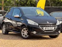 Used Peugeot 208 Style 2015 Black Hatchback