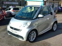 Used Smart ForTwo Cabrio Passion 71 HP (52 kW) 2013 Silver Cabriolet