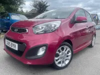Used Kia Picanto 84 HP (61 kW) 2015 Pink Hatchback
