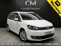 Used VW Touran SE 2013 White MPV