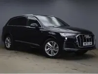 Used Audi Q7 S-Line 340 HP (250 kW) 2021 Black SUV