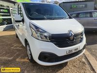 used Renault Trafic 1.6 SL27 BUSINESS PLUS DCI S/R P/V 0d 115 BHP IN WHITE WITH 53,000 MILES AND A FULL SERVICE HISTORY,