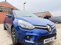 Used Renault Clio IV Play 90 HP (66 kW) 2018 Blue Hatchback