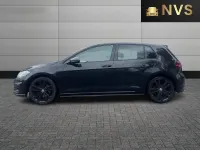 Used VW Golf VII GTD 184 HP (135 kW) 2017 Black Hatchback