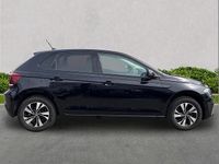 Used VW Polo Match 80 HP (58 kW) 2021 Black Hatchback