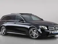 Used Mercedes E220 AMG Line Premium 194 HP (142 kW) 2019 Black Estate