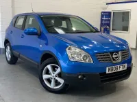 Used Nissan Qashqai Acenta 114 HP (83 kW) 2008 Blue SUV