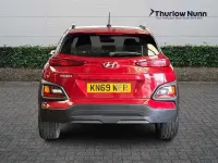 Second-hand Hyundai Kona 120 CP (88 kW) 2020 Roșu SUV