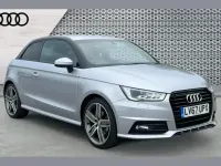 Used Audi A1 Black Edition 147 HP (108 kW) 2017 Silver Hatchback