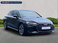 Used Audi A3 S-Line 147 HP (108 kW) 2025 Black Hatchback