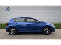 Used VW Polo Life 95 HP (69 kW) 2023 Blue Hatchback