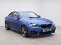 Used BMW 220 M Sport 190 HP (139 kW) 2015 Blue Coupe