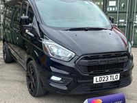 Used Ford Transit Custom 126 HP (92 kW) 2023 Black Van
