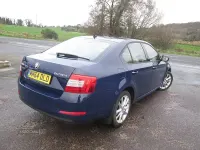 Used Skoda Octavia Elegance 110 HP (80 kW) 2015 Blue Estate