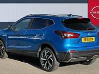 Used Nissan Qashqai Tekna 131 HP (96 kW) 2018 Blue SUV