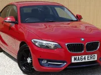 Used BMW 220 Sport Line 184 HP (135 kW) 2014 Red Coupe