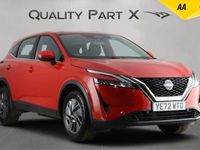 Used Nissan Qashqai Acenta Premium 2022 Red SUV