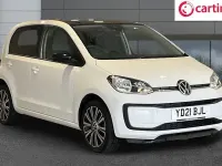 Used VW up! Black Edition 65 HP (47 kW) 2021 White Hatchback