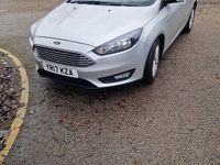 Used Ford Focus Zetec 120 HP (88 kW) 2017 Silver Hatchback
