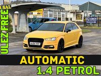 Used Audi A3 S-Line 140 HP (102 kW) 2014 Yellow Hatchback
