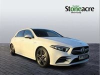 Used Mercedes A35 AMG Executive 301 HP (221 kW) 2020 White Hatchback