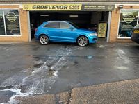 Used Audi Q3 S-Line 150 HP (110 kW) 2017 Blue SUV