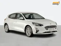 Used Ford Focus Titanium 125 HP (91 kW) 2020 White Hatchback