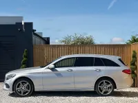 Used Mercedes C220 AMG line 170 HP (125 kW) 2016 Silver Estate