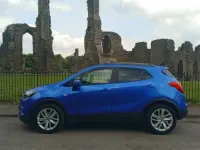 Used Vauxhall Mokka X Design Edition 140 HP (102 kW) 2017 Blue SUV